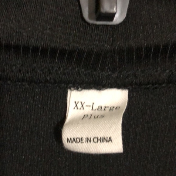 Black collared knit vest XXL - Picture 2 of 5